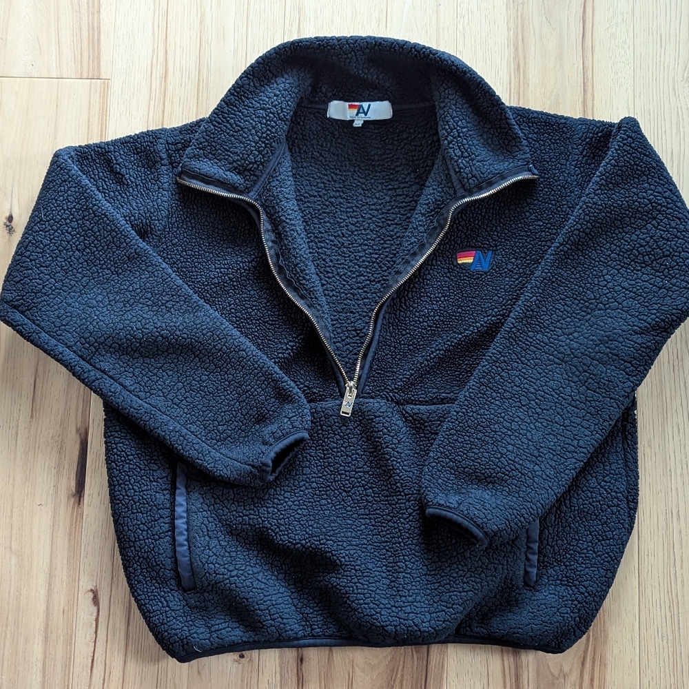 Aviator Nation Teddy Half-Zip xs